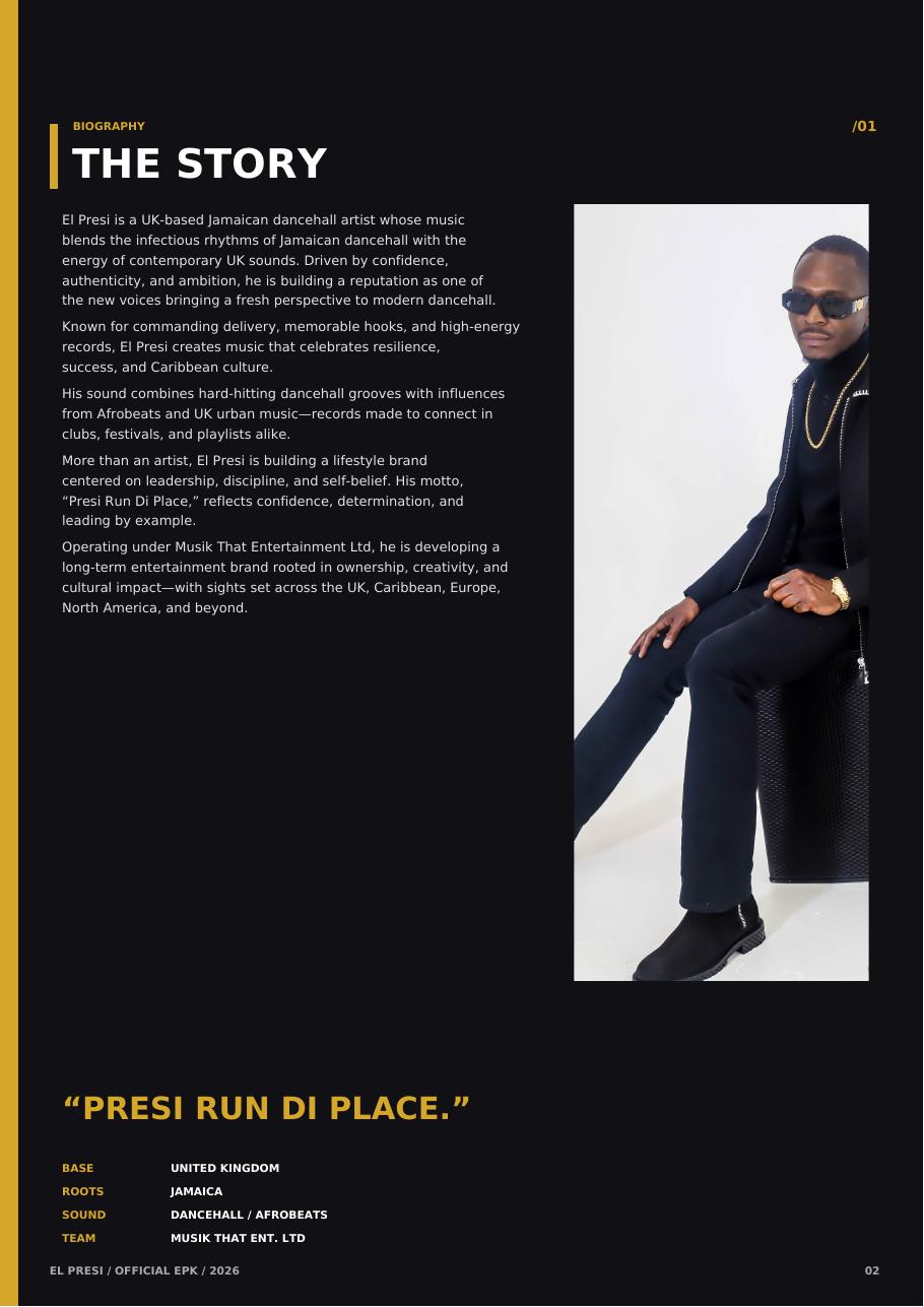 El Presi official EPK page 2 of 5